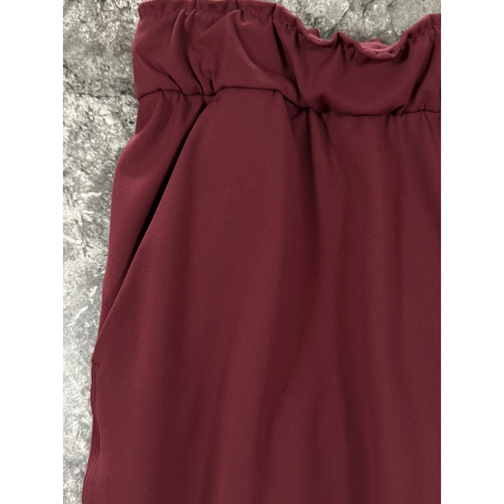 Lululemon Womens Stretch High-Rise Jogger Full Length Athleisure Red Merlot 12 - Picture 8 of 15